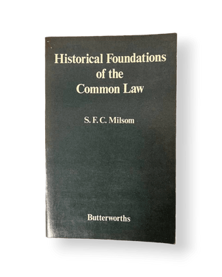 Historical Foundations of the Common Law - Thryft