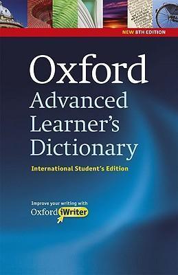Oxford Advanced Learner's Dictionary, 8th Edition International Student's Edition with CD-ROM and Oxford iWriter - Thryft
