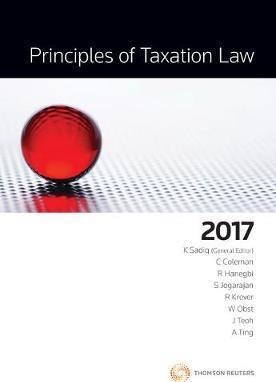 Principles of Taxation Law 2017