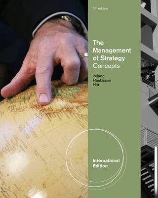 The Management of Strategy : Concepts, International Edition - Thryft