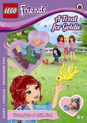 Lego Friends: A Treat For Goldie: Activity Book With Mini-Set - Thryft