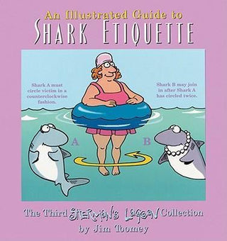 Illustrated Guide to Shark Etiquette - Thryft