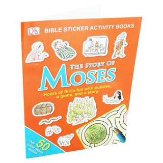 The Story Of Moses - Sticker Activity Book - Thryft