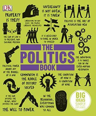 The Politics Book : Big Ideas Simply Explained - Thryft