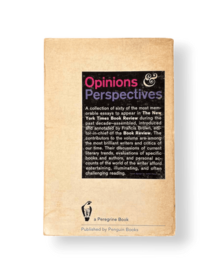 Opinions and Perspectives from The New York Times Book Review - Thryft