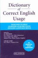 Dictionary Of Correct English Usage - Thryft