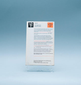 Konrad Lorenz On Aggression - Thryft