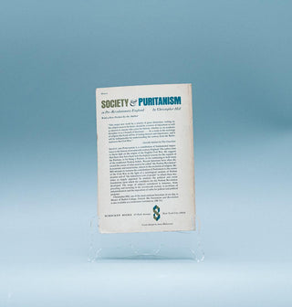 Society & Puritanism in Pre-Revolutionary England - Thryft