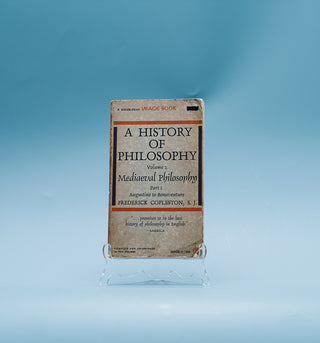 A History of Philosophy: Volume 2 Medieval Philosophy, Part I and II